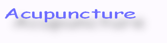 Acupuncture